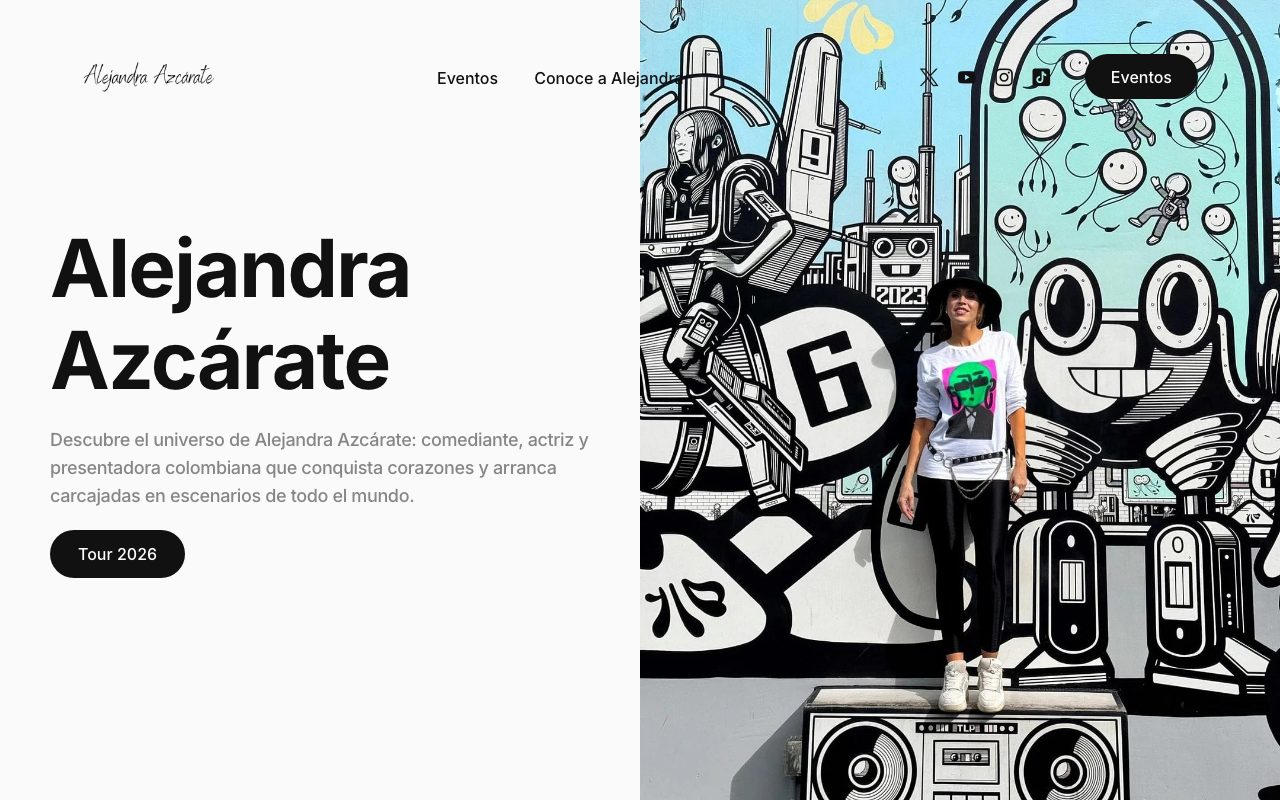 Alejandra Azcárate website