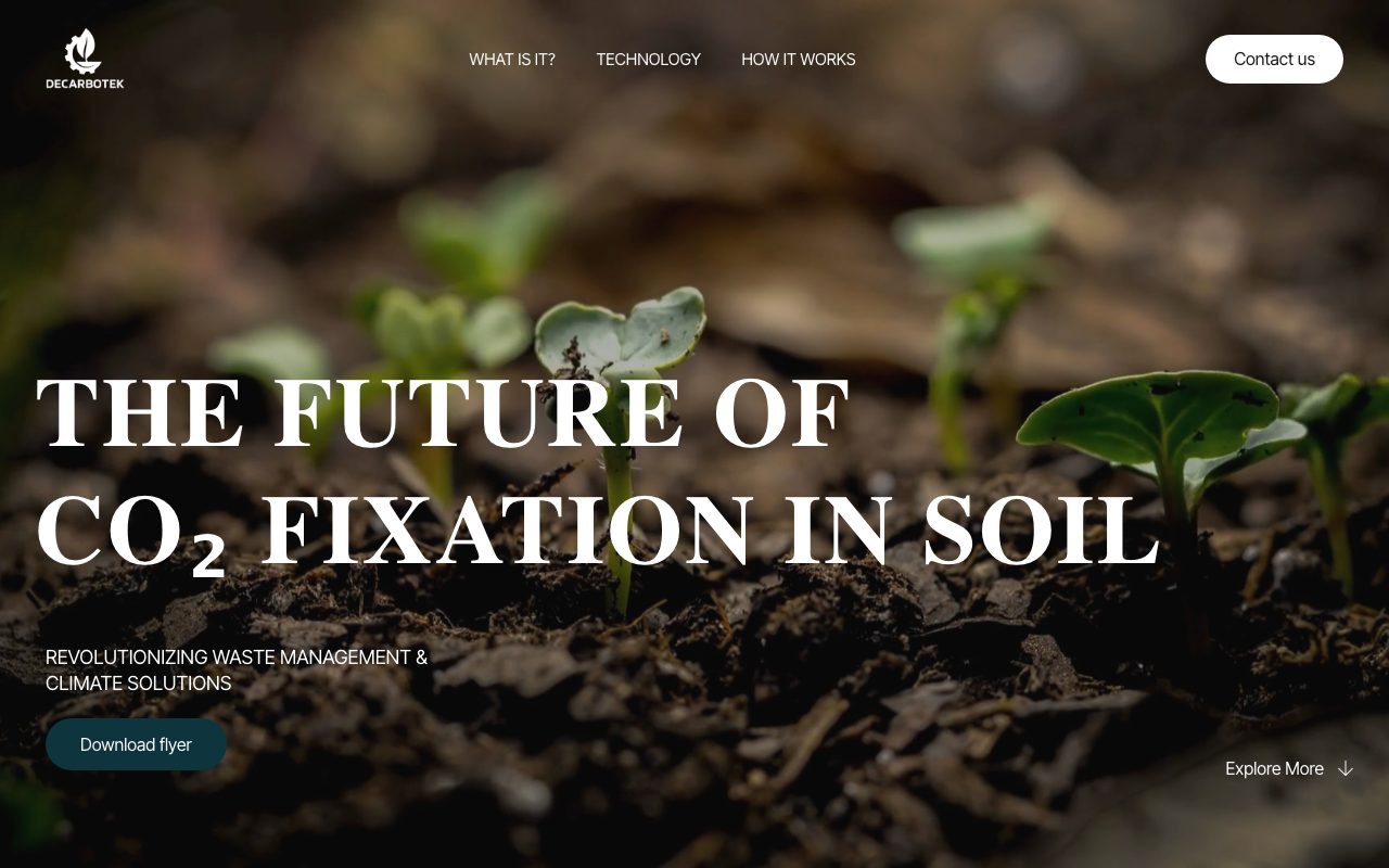 Decarbotek website